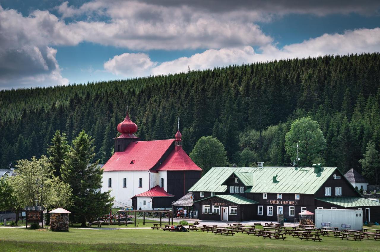 Hotel Krmelec u Kraví Hory Dolní Malá Úpa Exterior foto